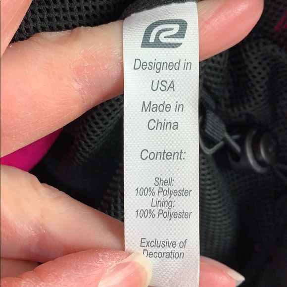 RoadRunner neon pink and black zip up jacket sm - Picture 9 of 9